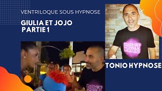 Ventriloque sous hypnose Giulia et Jojo partie 1 [upl. by Euqinahc]