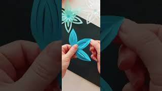 Three knives cut out beautiful threedimensional snowflakes simple and beautiful handmade DIY [upl. by Nmutua843]