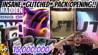 15000000 GLITCHED MYSTERY PACK OPENING IN MADDEN 24 THIS PACK OPENING WAS INSANE [upl. by Irrot]