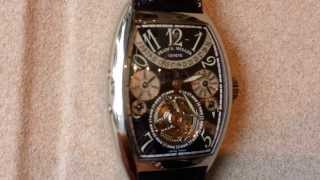 Franck Muller Cintree Curvex Tourbillon Perpetual Calendar Retrograde [upl. by Arela]