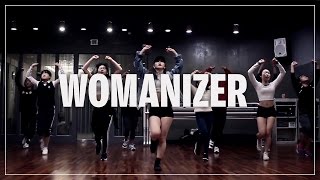 Britney Spears  Womanizer  BisMe Choreography [upl. by Gillie]