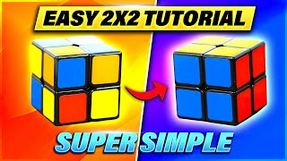 How to Solve a 2x2x2 Rubiks Cube Easiest Tutorial in High Quality [upl. by Wyler]