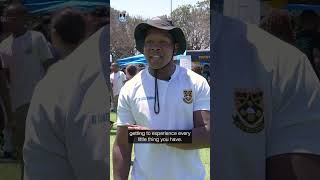 UCT student Sibusiso Ngubane shares a message during welcome festival [upl. by Tnerual]