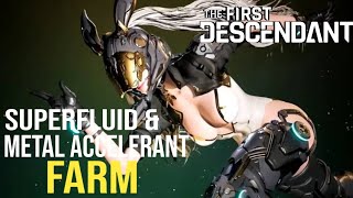 The First Descendant Superfluid metal Accelerant fast and easy farm [upl. by Tildie]