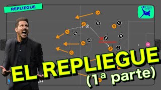 El REPLIEGUE en fútbol 1ª parte medio técnico táctico fútbol [upl. by Alexei]