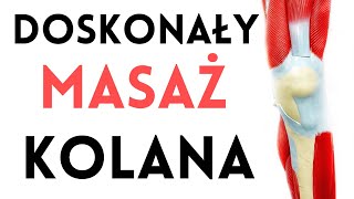 MASAŻ KOLANA  ból kolana chondromalacja zwyrodnienia kolano biegacza  dr nmed Marcin Wytrążek [upl. by Maribeth]