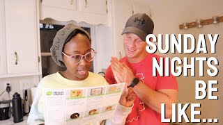 Our Sunday Night Routine  get ready for bed with us  interracial couples vlog [upl. by Costa]