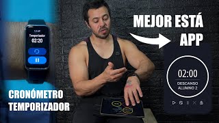 MEJOR APP para INTERVALOS TEMPORIZADOR Y CRONÓMETRO para Entrenar  GYM CALISTENIA  iOS y Android [upl. by Dewhirst]