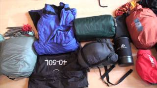 How to pack a rucksack [upl. by Aihsram]