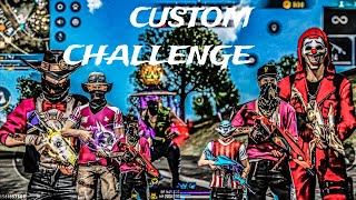 Custom challenge Room card Free Fire 🔥 [upl. by Ecinad932]