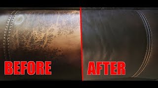 Faded Leather Couch EASY REPAIR [upl. by Ahseya216]