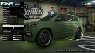 Tuneando al Benefactor XLS Blindado GTA 5 ONLINE  DLC GTA V FINANZAS Y CRIMEN FINANCE Y FELONY [upl. by Esinyl]