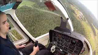 Autorotation Practice Bell 206 Jet Ranger [upl. by Adlai259]