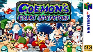 Goemons Great Adventure がんばれゴエモン～でろでろ道中 オバケてんこ盛り～  for Nintendo 64  N64  4K [upl. by Temhem]