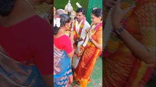 மணமக்கள் காலில் விழுந்து ஆசி பெறுதல் song கூடன்குளம் shortsweddinghighlights [upl. by Aseiram]