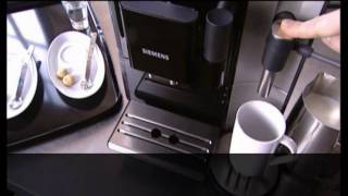 Siemens EQ7 Coffee Machine  Danmark [upl. by Justis814]