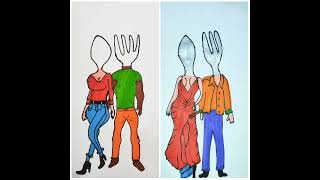 Cute couples art😍😍shorts artfeed ytfeed tranding viral cute🌸🤩 [upl. by Reta370]