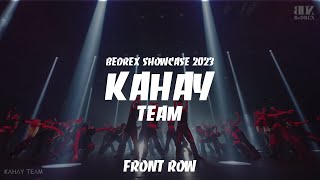 KAHAY TEAM  BEDREX SHOWCASE 2023 59  FRONT ROW [upl. by Krutz]