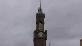 Bradford City Hall Clock and Park [upl. by Adlecirg]