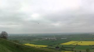 Slope Soaring  White Horse Westbury [upl. by Nyleve]