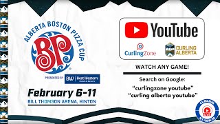 Ryan Parent vs Scott Webb  Draw 4  Alberta Boston Pizza Cup FEATURE [upl. by Fermin]