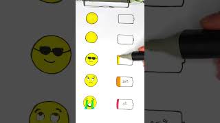 What mind emoji is UR battery now shorts trending youtube fyp viralvideo drawing satisfying [upl. by Nancie698]