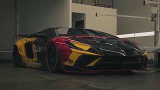 LBWORKS Lamborghini AVENTADOR Limited Edition  In Bangkok Thailand [upl. by Quickman828]