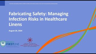 Fabricating Safety Managing Infection Risks in Healthcare Linens [upl. by Dor351]