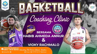 COACHING CLINIC BASKETBALL DI NFBS BOGOR  BERSAMA HABIB AHMEDA ANNUR amp VIOKY RACHMALO [upl. by Lilian]