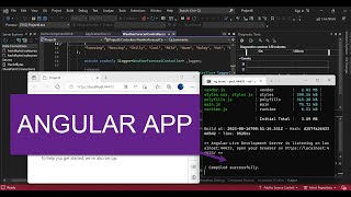 Angular and ASPNET Core using Visual Studio 2022 [upl. by Garik]