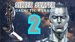 SILVER SURFER Galactus Herald 2 silversurfer comics galactus marvel [upl. by Bank]