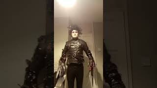 Edward scissorhands cosplay [upl. by Ardiedal]