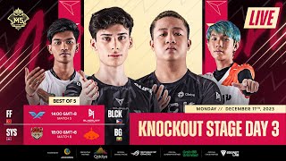 LIVE  DAY 3  M5 World Championship Knockout Stage  ENG [upl. by Ylla189]