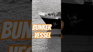 BUNKER BARGE  Bunker barge is a vessel that supplies fuel to ships merchantnavy ships trending [upl. by Gimble]