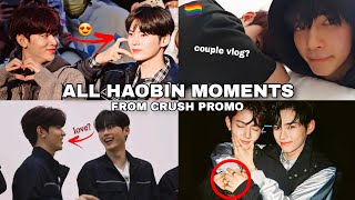 ALL HAOBIN MOMENTS FROM CRUSH PROMO  ZEROBASEONE Hao × Hanbin  Melting Point [upl. by Uahc]