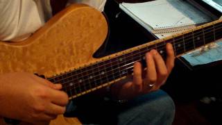 Holdsworthian Legato Guitar Lesson with Marshall Harrison part I [upl. by Wandy855]