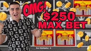 OMG So Many 250 Max Bet BONUSES  EPIC CASINO PLAY [upl. by Cini]