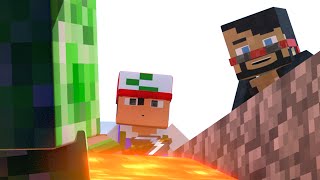 GRINDER FAIL Minecraft Animation [upl. by Ahselef940]