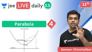 JEE Parabola L4  Unacademy JEE  IIT JEE Maths  Sameer Chincholikar [upl. by Annelise]