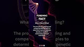 What is DNA profiling  forensicscience forensics [upl. by Kaliski]