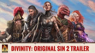 Divinity Original Sin 2  Story Trailer  PS4 and Xbox One [upl. by Aenal]