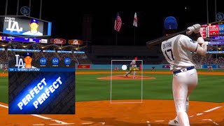 Shohei Ohtani Perfect Perfect Solo Homerun  MLB The Show 24 Online Rated [upl. by Danila]