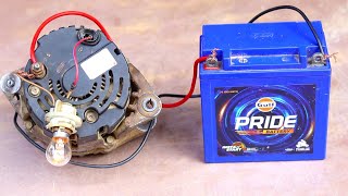 Valeo 12v 90A Alternator Wiring  How to Wire Car Alternator  Car Alternator Connection [upl. by Tremain]