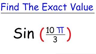 How To Find The Exact Values of Trig Functions [upl. by Esil574]