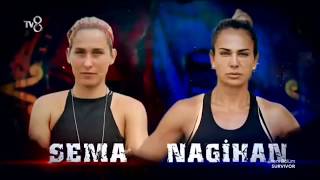 survivor 2018 NAGİHAN SEMAYI REZİL ETTİ 5  0 [upl. by Sherlocke]