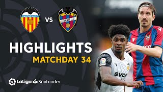 Resumen de Valencia CF vs Levante UD 11 [upl. by Busch]