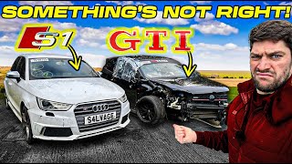 I BOUGHT A CRASHED AUDI S1 AND VW POLO GTI FOR £10000 [upl. by Leasia784]