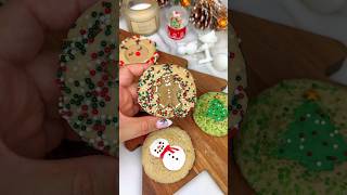 Christmas Treats cookies christmas xmas holidays holidayseason shorts gingerbread easyrecipe [upl. by Mercedes]