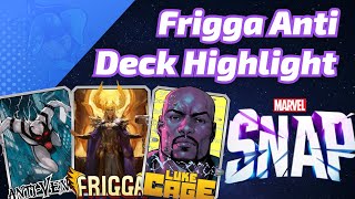 Frigga AntiVenom is double the fun  Marvel SNAP Deck Highlight [upl. by Atinreb]