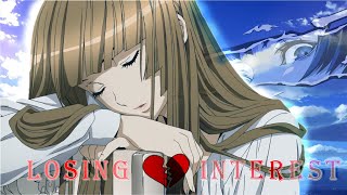 Timmies  Losing Interest 💔 Anime Mix AMV [upl. by Nalhsa]